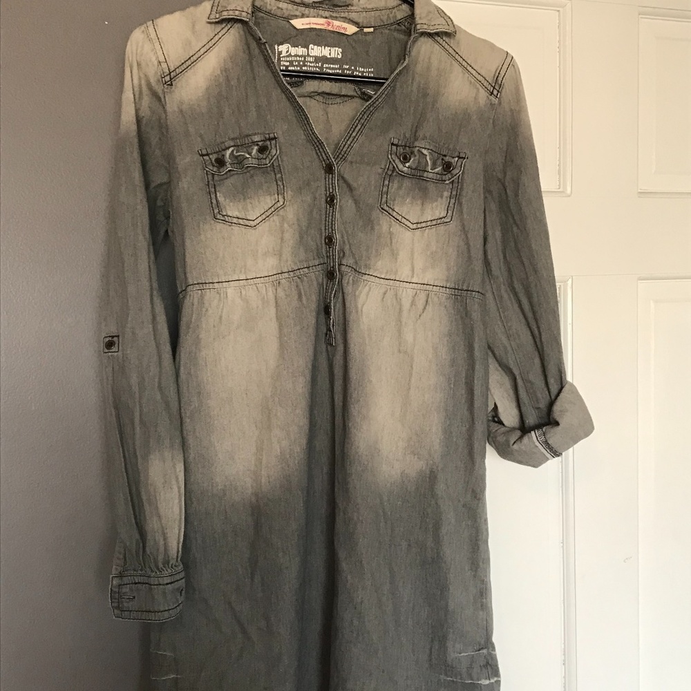 women's denim dress